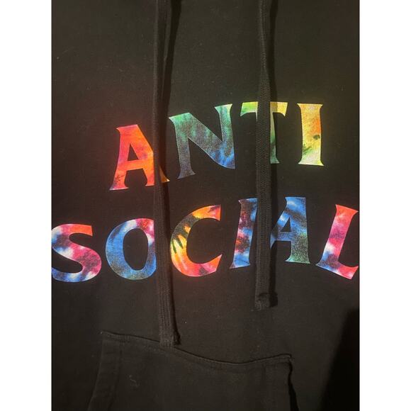 Anti Social Social Club Funky Forest Hoodie Size Small - Picture 3 of 6